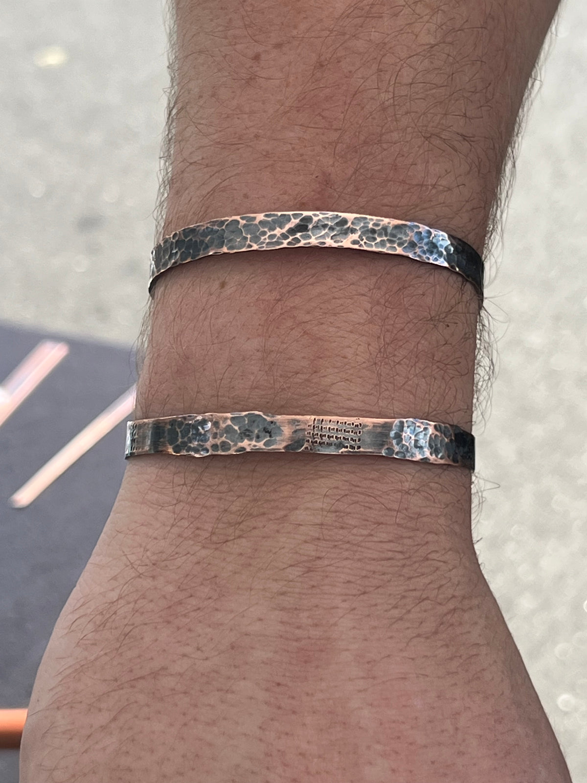 Hammered Copper Cuff Workshop | Private Party